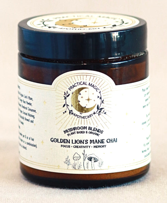 Golden Lion's Mane Chai (aka Golden Milk)