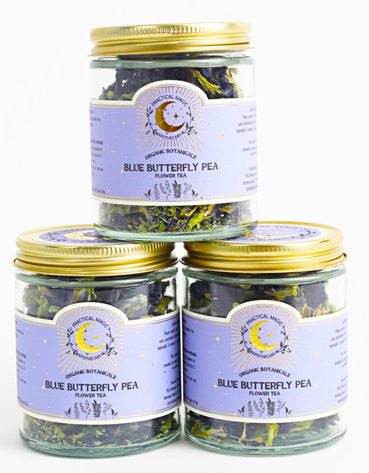 Blue Butterly Pea Tea - Whole Flowers